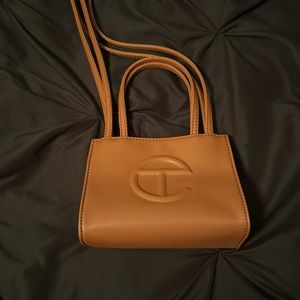 Telfar Small Tan Shopping Bag